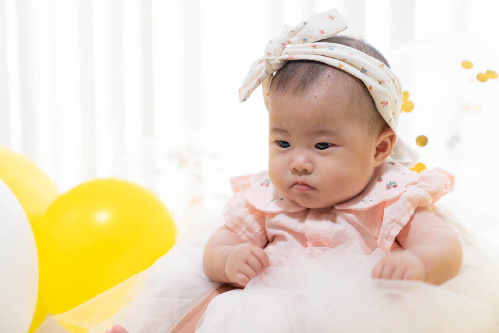 赤ちゃんの写真