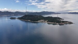 大久野島の全貌