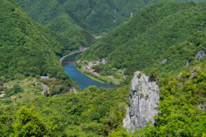岡山県夫婦岩の写真